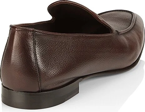 Men's Thorpe Leather Loafer - Brown - Size 8 - Image 3