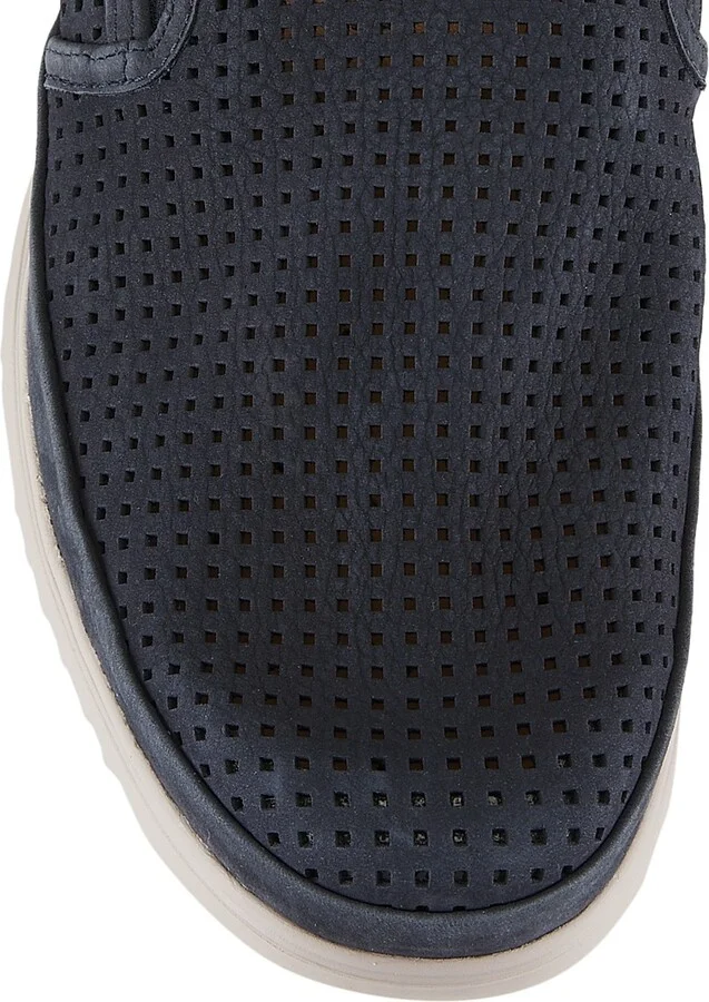 Men's Tiago Perforated Leather Loafers - Sand - Size 8 - Image 4