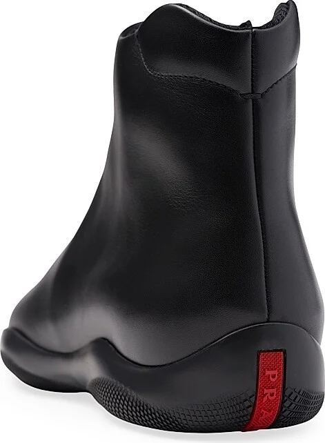 Men's Toblach High-Top Sneakers - Black - Size 7 - Image 5