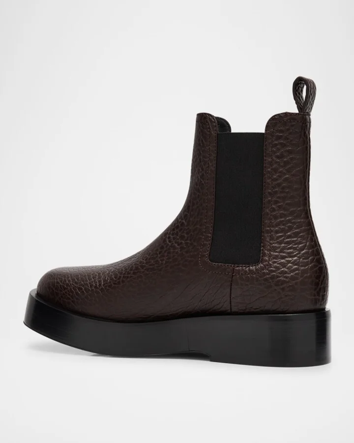 Men's Torino Grainy Leather Chelsea Boots - Image 3