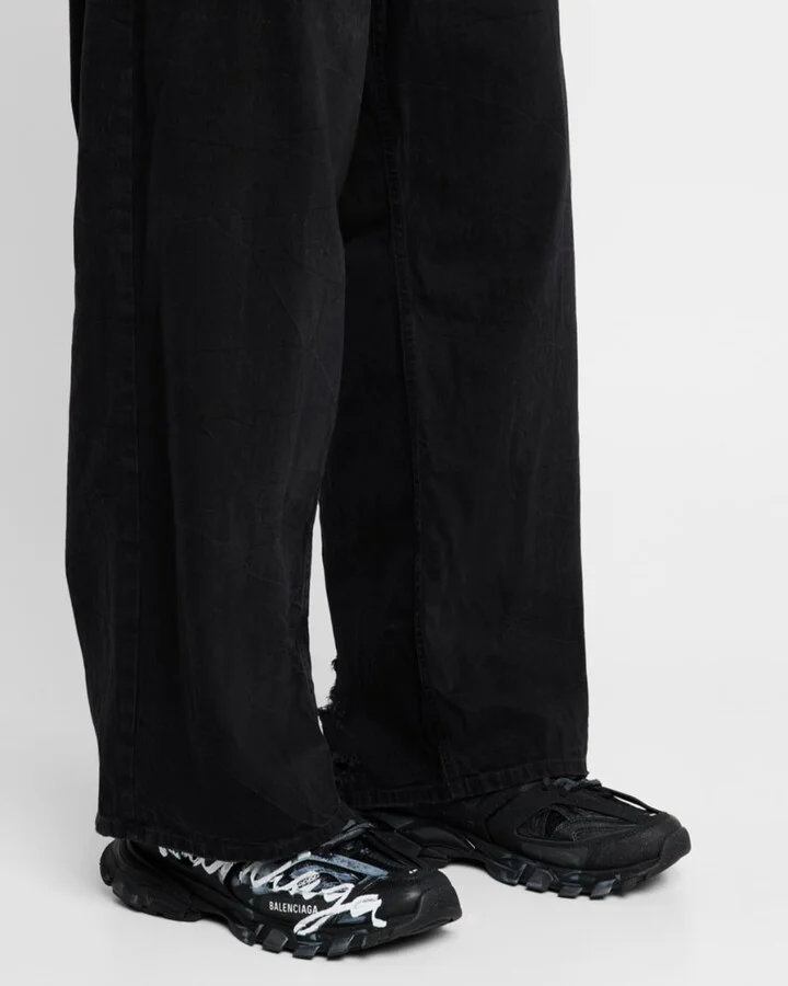 Men's Track Signature Mesh Runner Sneakers - Image 3