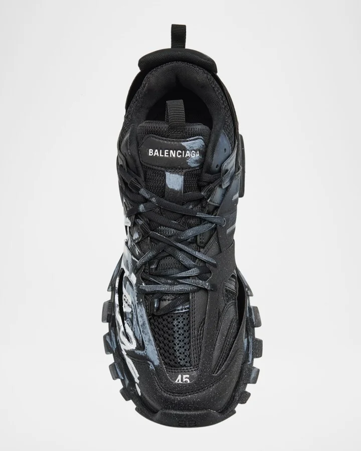 Men's Track Signature Mesh Runner Sneakers - Image 5