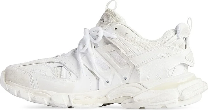 Men's Track Signature Sneakers - Black White - Size 10 - Image 11