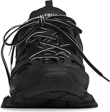 Men's Track Sneaker - White Orange - Size 6 - Image 7