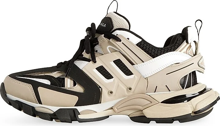 Men's Track Sneakers - Beige - Size 7 - Image 4