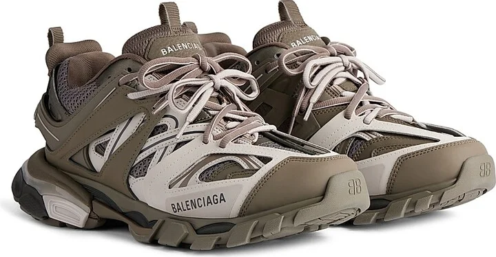 Men's Track Sneakers - Beige - Size 7 - Image 6