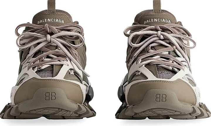Men's Track Sneakers - Beige - Size 7 - Image 8