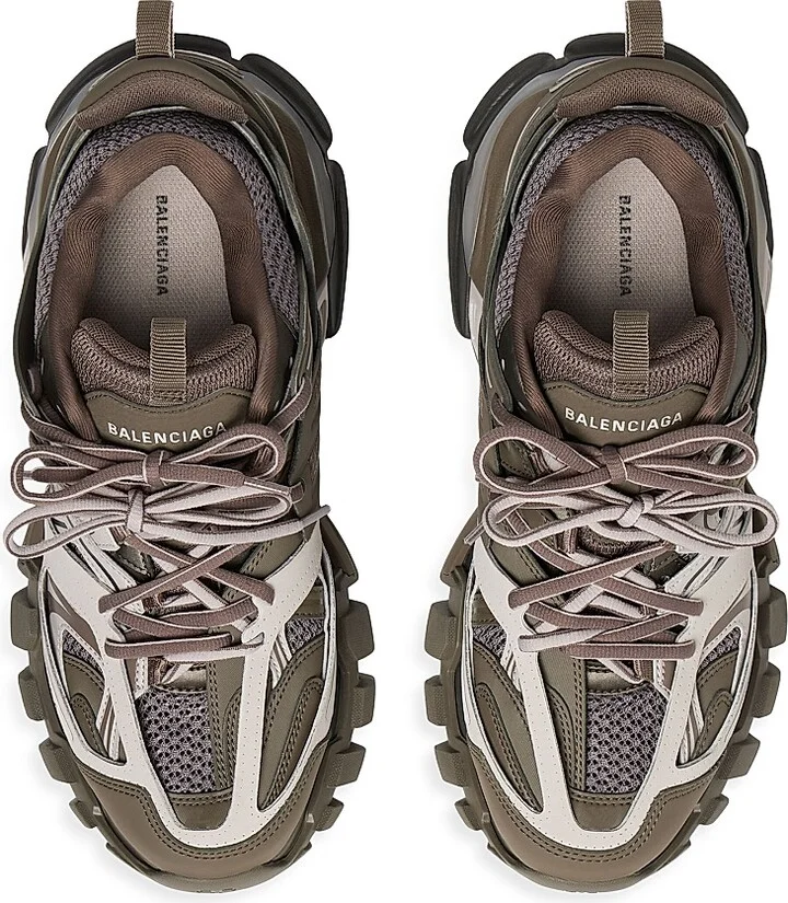 Men's Track Sneakers - Beige - Size 7 - Image 9