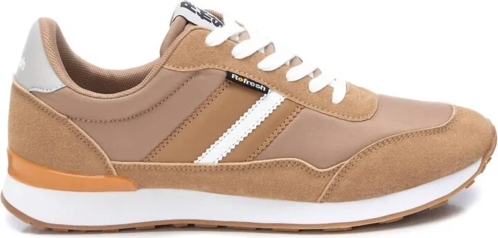 Men's Traditional Sneakers In Medium Beige