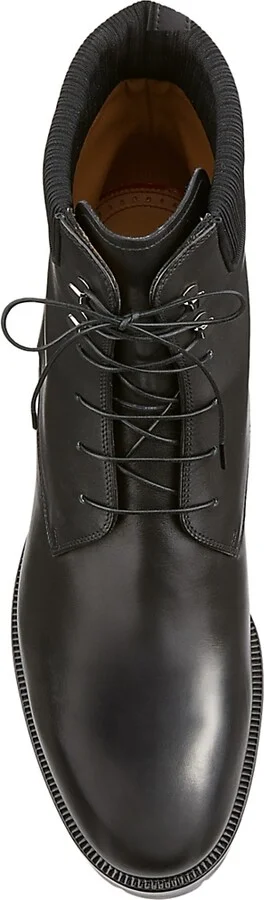 Men's Trapman Leather Hiking Boots - Black - Size 9 - Image 5
