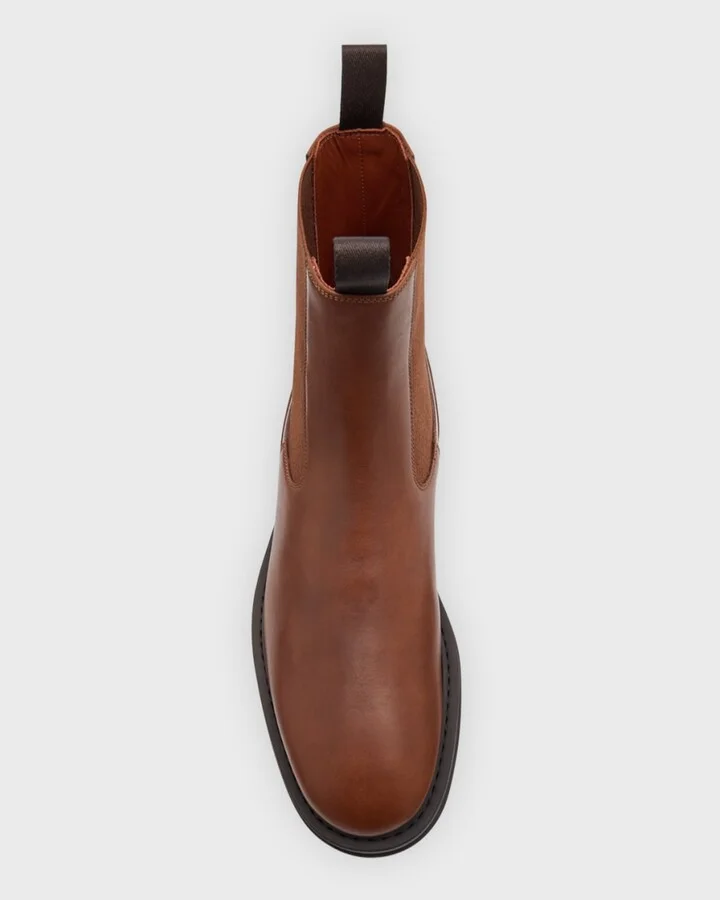Men's Travis Leather Chelsea Boots - Image 2