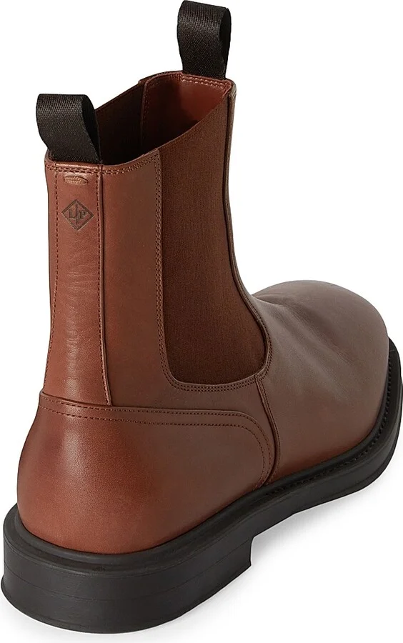 Men's Travis Leather Chelsea Boots - Brown - Size 8 - Image 6