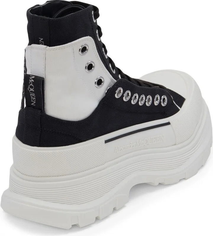 Men's Tread Slick Lace-Up Fastening Boots - Image 2