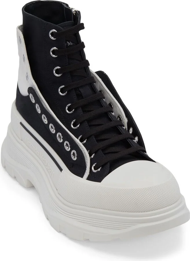 Men's Tread Slick Lace-Up Fastening Boots - Image 3