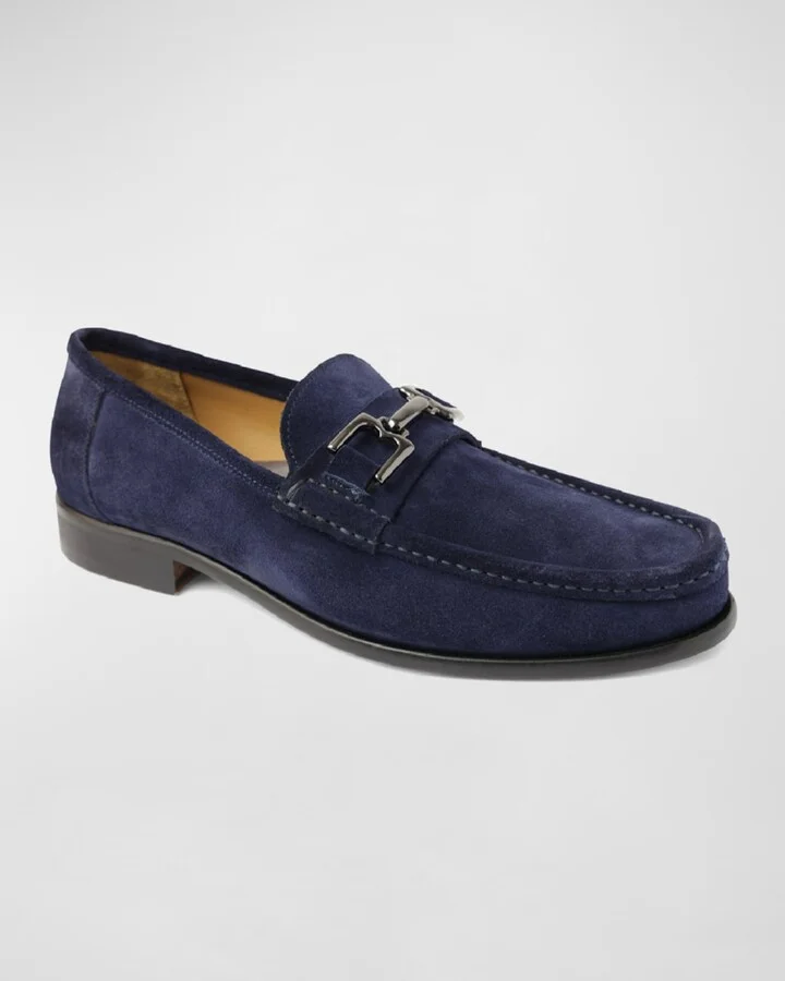 Men's Trieste Horse-Bit Leather Loafers - Image 4