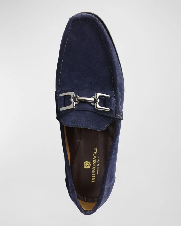 Men's Trieste Horse-Bit Leather Loafers - Image 5
