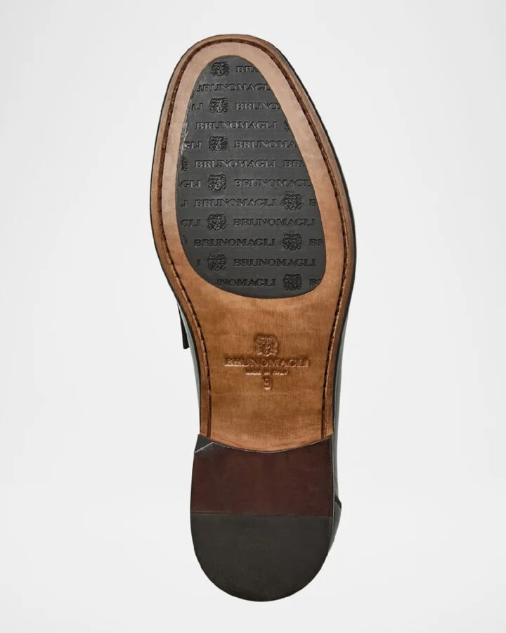 Men's Trieste Leather Bit Loafers - Image 3