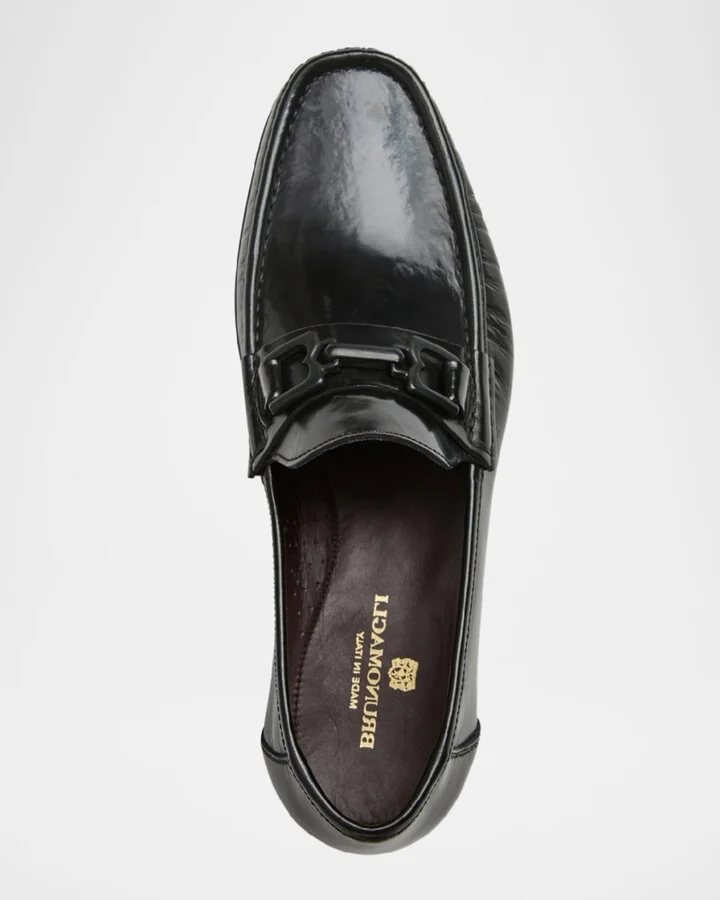 Men's Trieste Leather Bit Loafers - Image 5