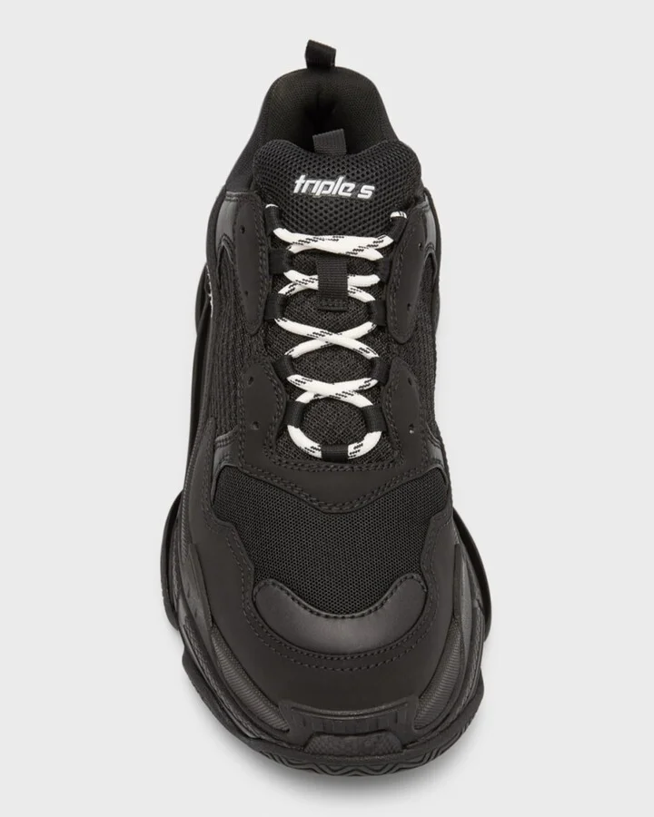 Men's Triple S Mesh Runner Sneakers - Image 3