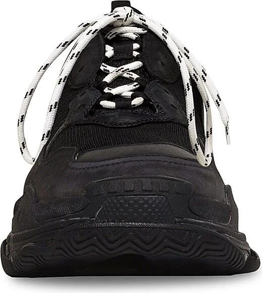 Men's Triple S Sneaker - Black - Size 6 - Image 2
