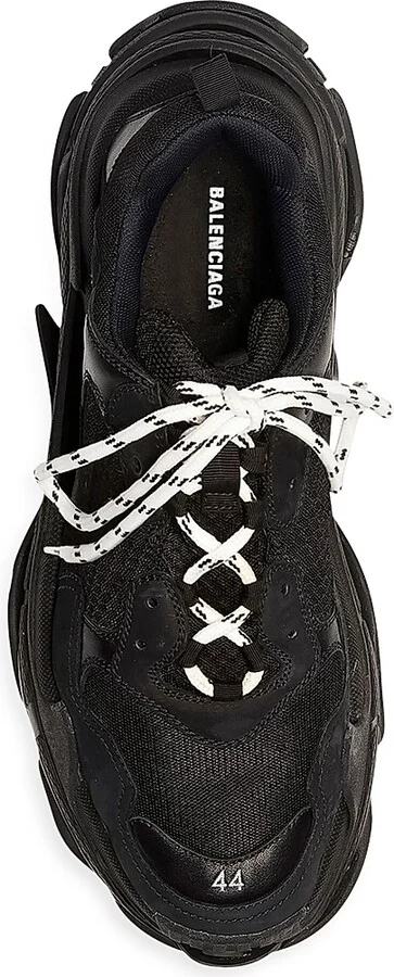 Men's Triple S Sneaker - Black - Size 6 - Image 4