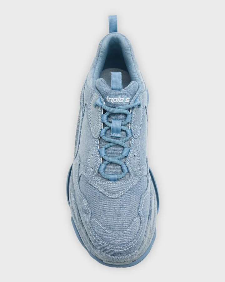 Men's Triple S Sneaker Denim - Image 4