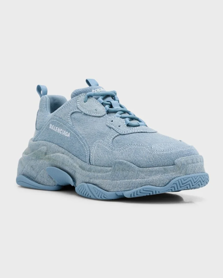 Men's Triple S Sneaker Denim - Image 5