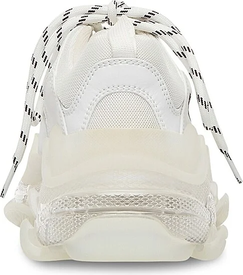 Men's Triple S Sneakers Clear Sole - White - Size 6 - Image 4