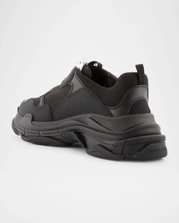 Men's Triple S Tape Mesh Sneakers - Image 2
