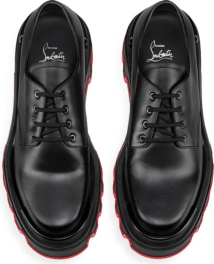 Men's Trott Dune Derby Shoes - Black - Size 8 - Image 3