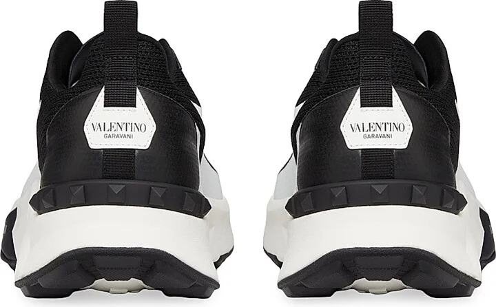 Men's True Act Low Top Sneakers in Mesh and Rubberized Fabric - Black - Size 9 - Image 3