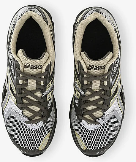 Mens Truffle Grey Pure Silver Gel-Ds 14 Woven Trainers 6.5 - Image 2