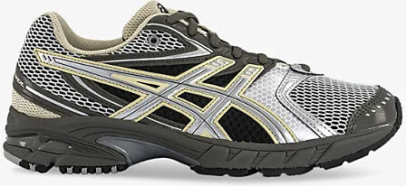 Mens Truffle Grey Pure Silver Gel-Ds 14 Woven Trainers 6.5