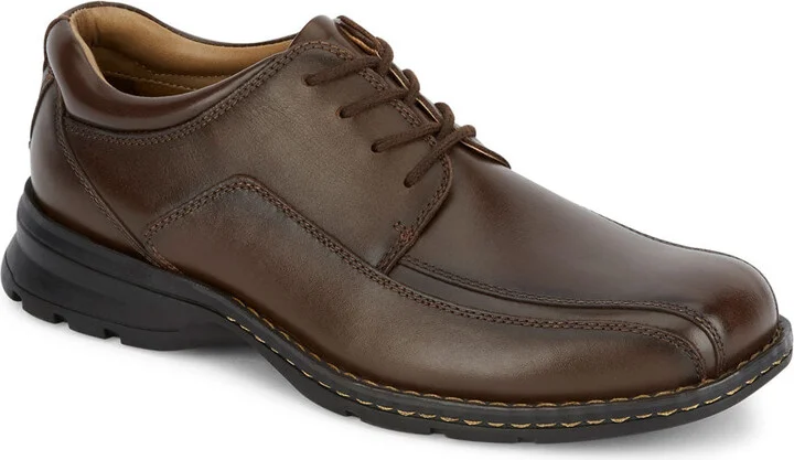 Mens Trustee Leather Dress Casual Oxford Shoe