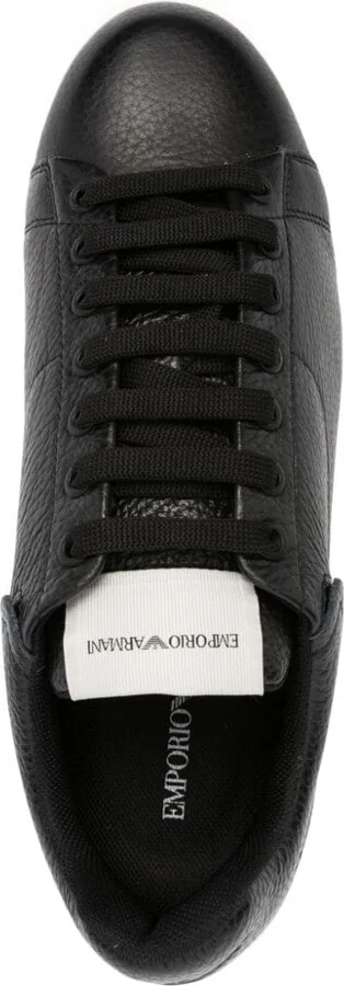 Men's Tumbled Leather Sneakers - Image 2