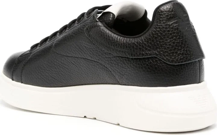 Men's Tumbled Leather Sneakers - Image 3