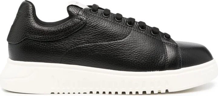 Men's Tumbled Leather Sneakers