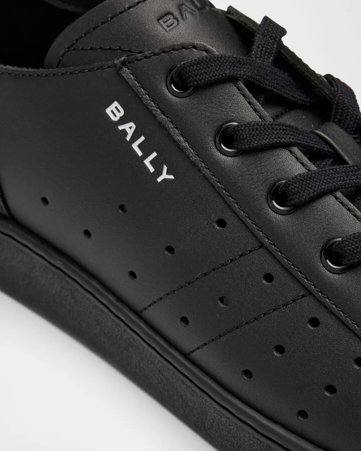 Men's Turyn-U Leather Low-Top Sneakers - Image 6