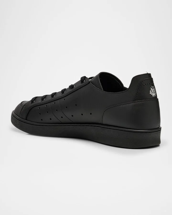 Men's Turyn-U Leather Low-Top Sneakers - Image 11