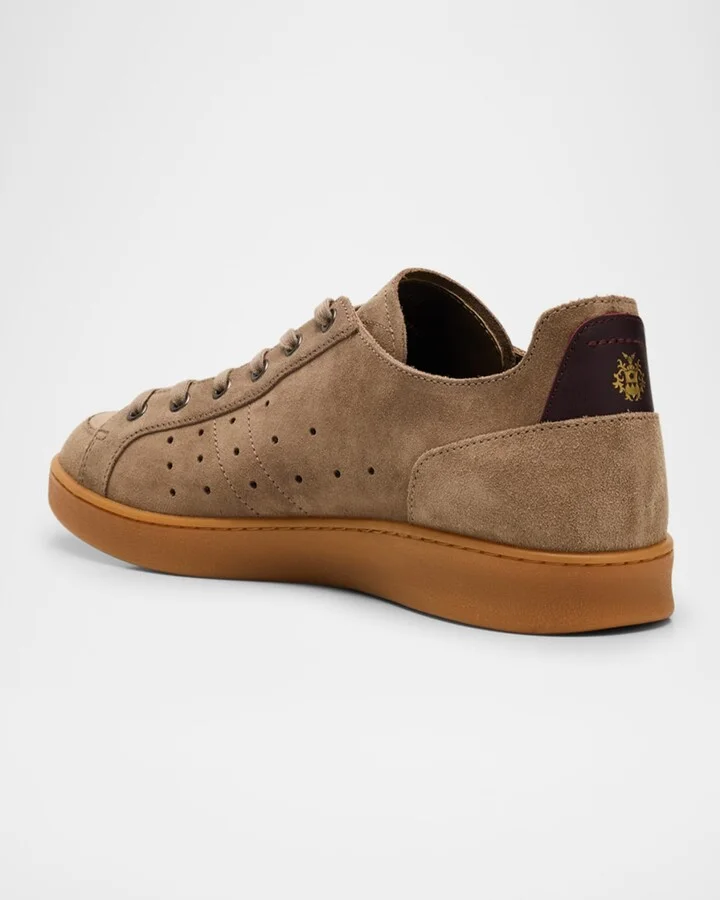 Men's Turyn-U Leather Low-Top Sneakers - Image 2