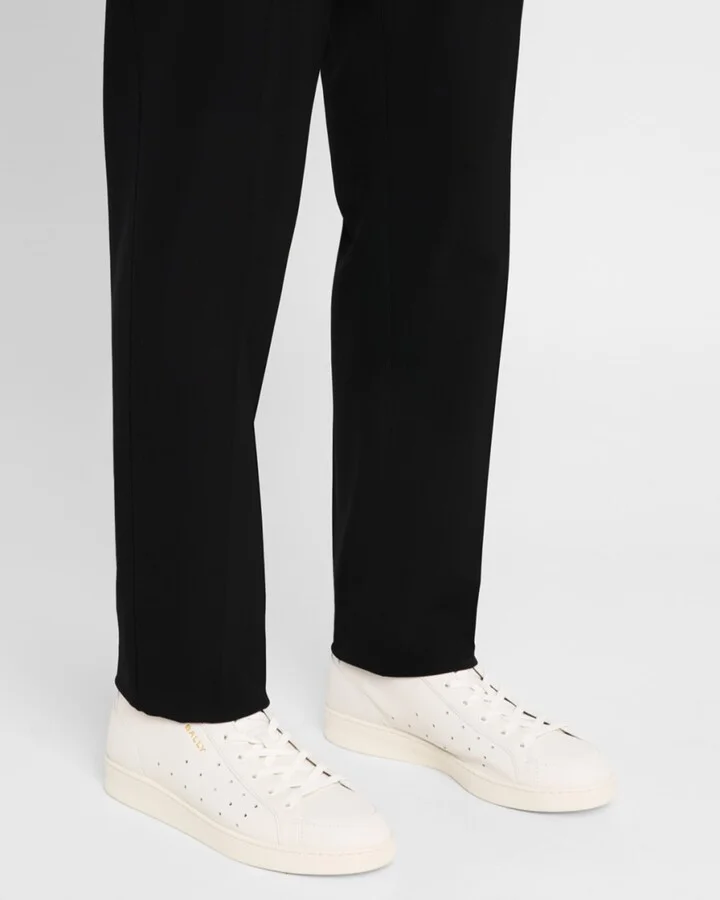 Men's Turyn-U Leather Low-Top Sneakers - Image 10