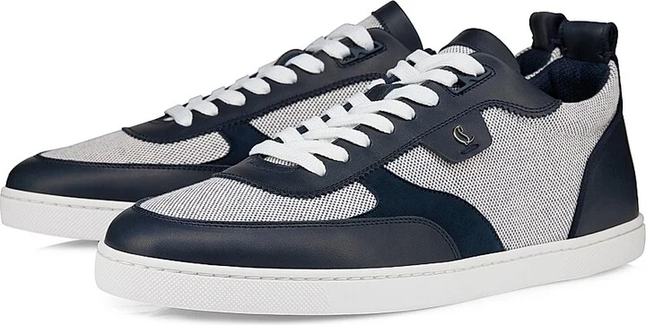 Men's Tutti Rui Leather Sneakers - Marine - Size 6 - Image 2