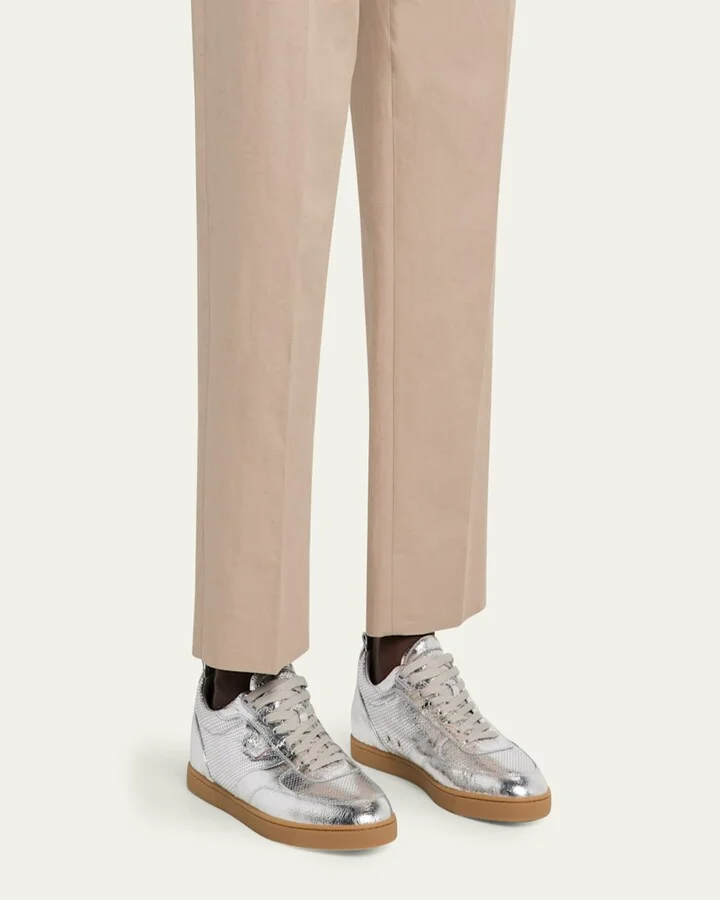Men's Tutti Rui Perforated Low-Top Sneakers - Image 9