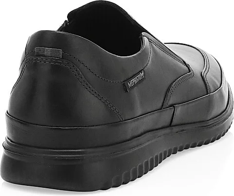 Men's Twain Slip-On Leather Sneakers - Black - Size 8.5 - Image 3