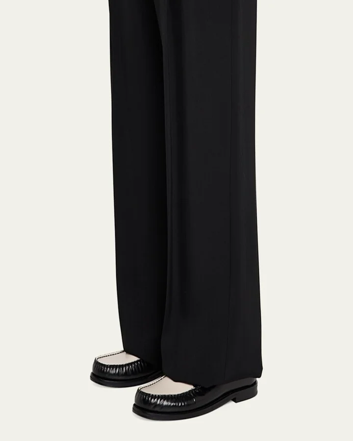 Men's Two-Tone Leather MA Chain Bit Loafers - Image 7