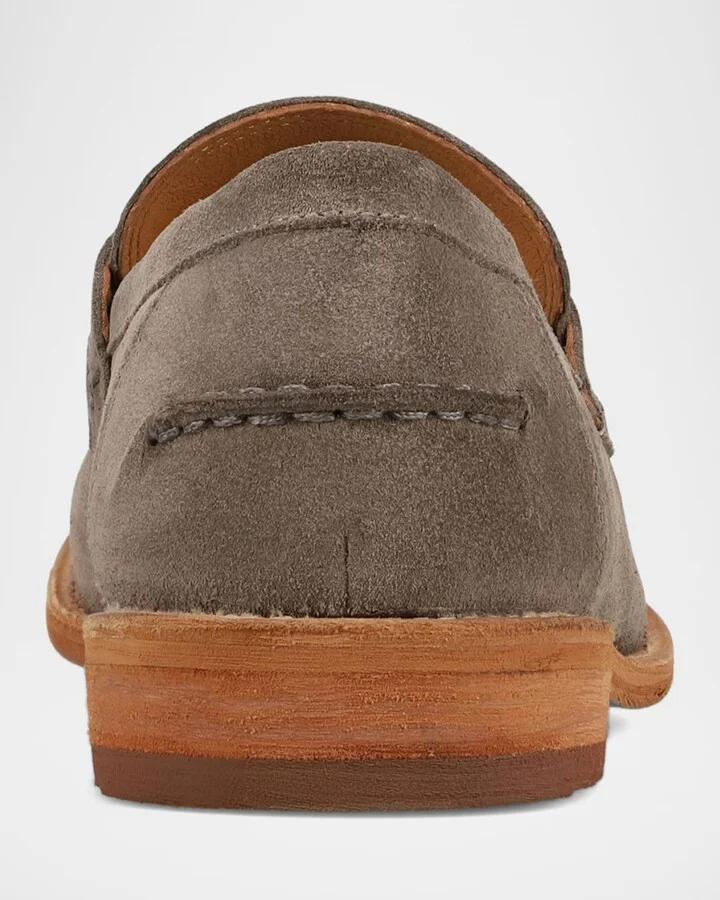 Men's Tyler Flex Suede Penny Loafers - Image 3