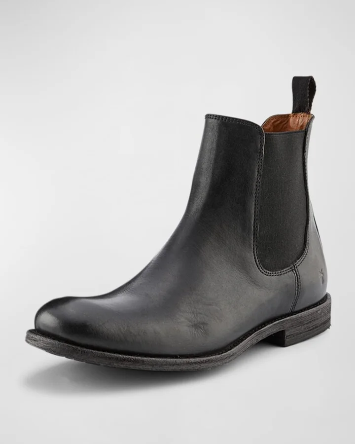 Men's Tyler Leather Chelsea Boots - Image 4