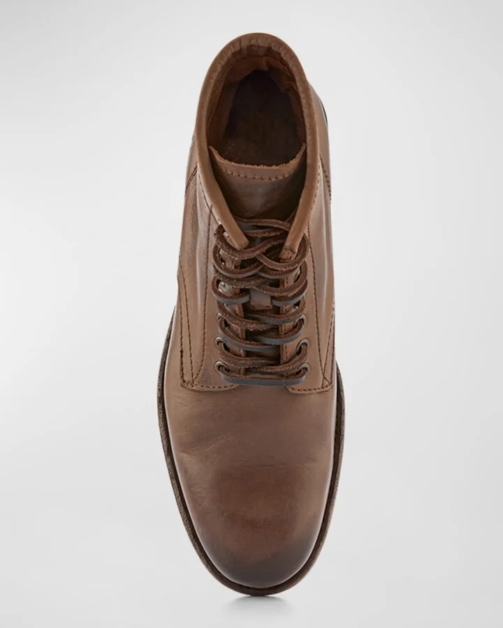 Men's Tyler Leather Lace-Up Boots - Image 3