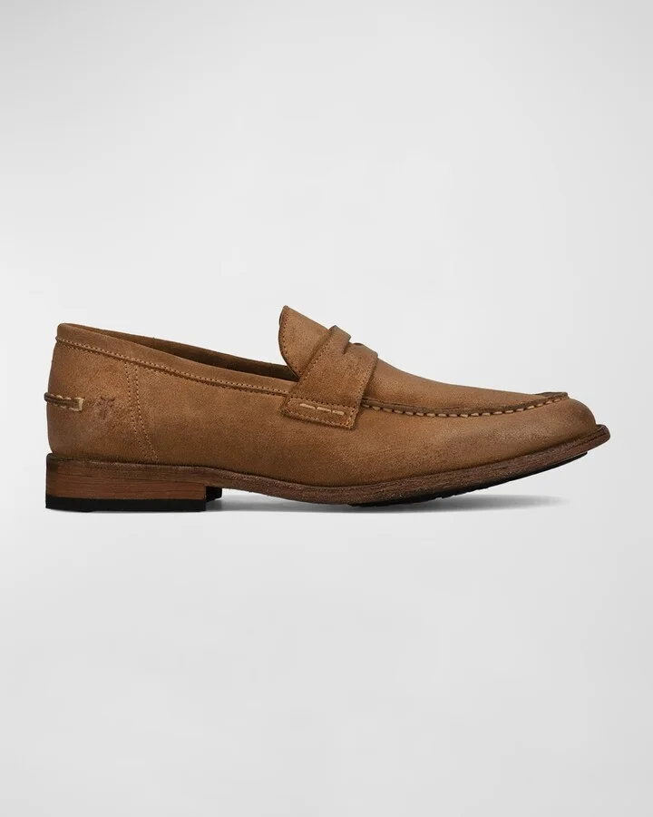 Men's Tyler Leather Penny Loafers