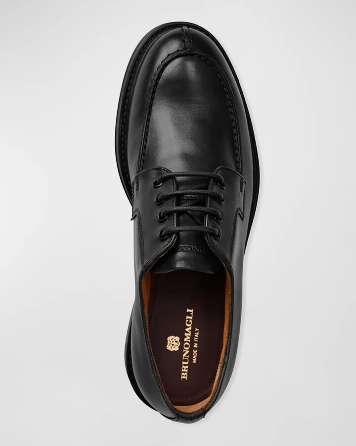 Men's Tyler Split Toe Leather Oxfords - Image 4